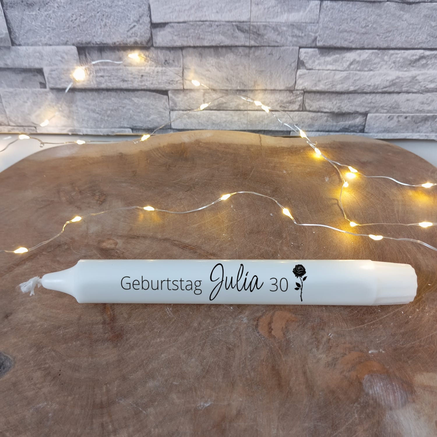 Geburtstagskerze mit Name – Bild 3