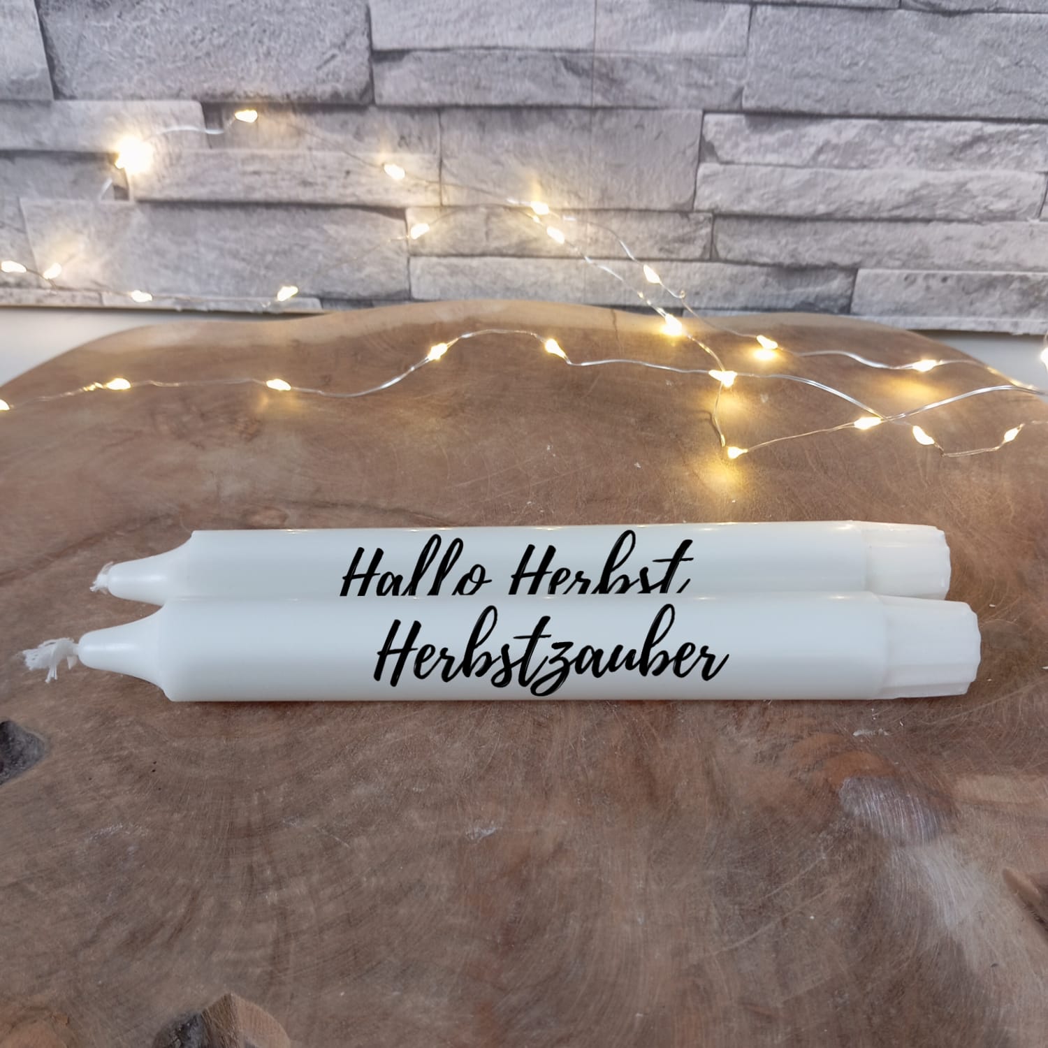 Kerze Herbst – Bild 3