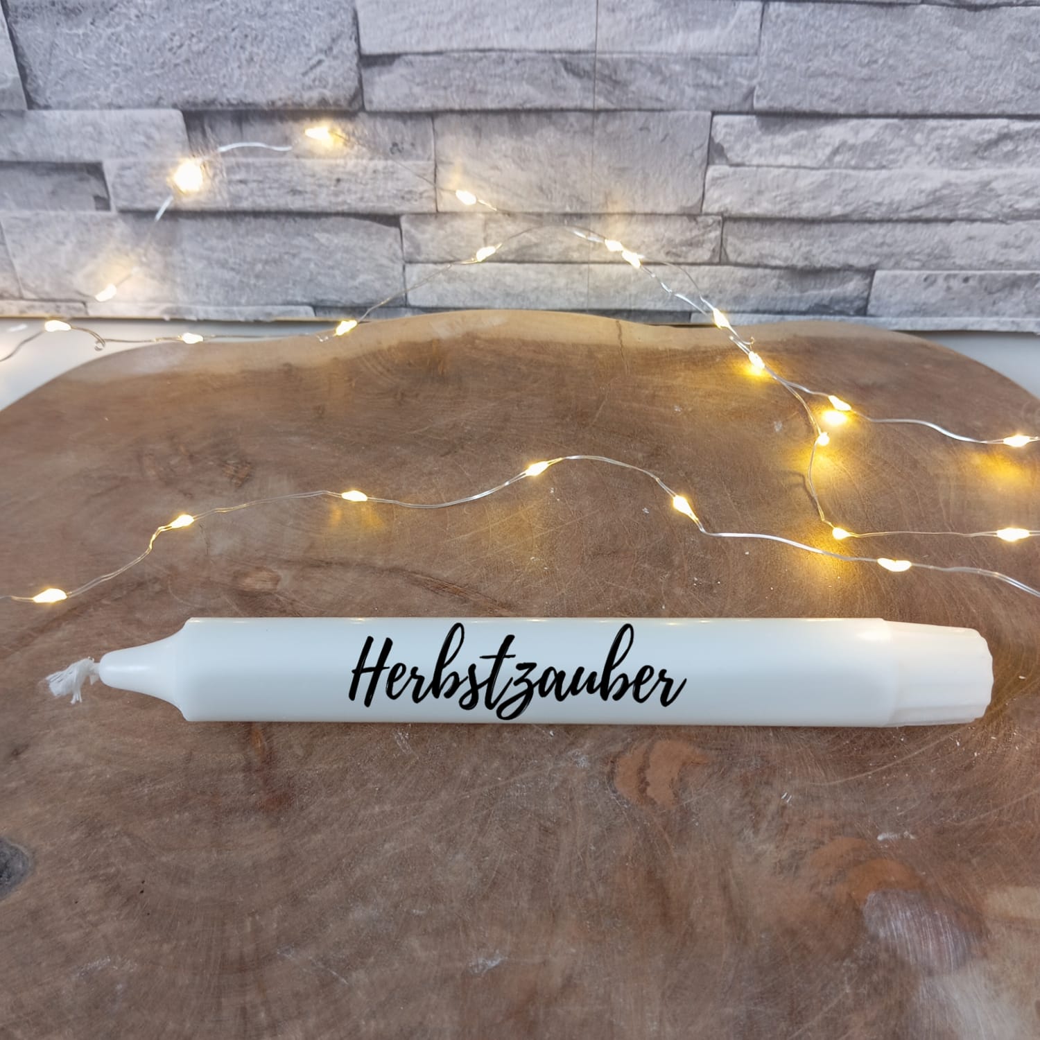 Kerze Herbst – Bild 2