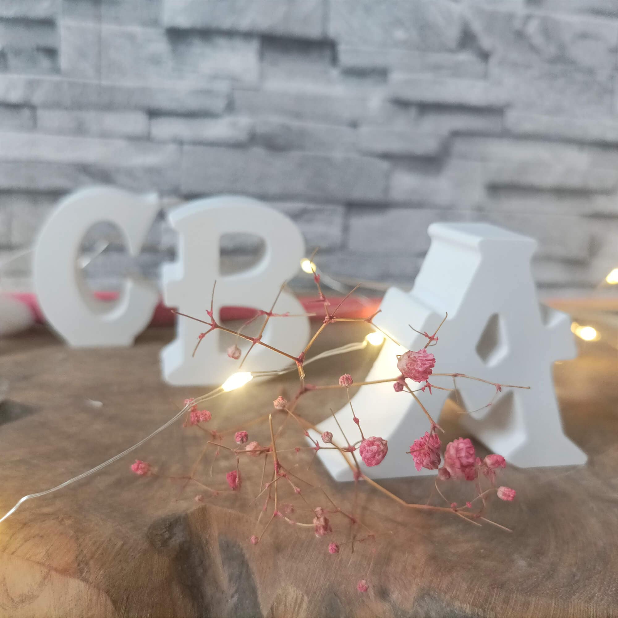 Buchstaben Deko – Bild 5