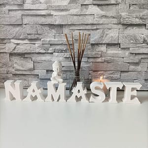 Schriftzug Namaste kreativkeller-deko-spirituell (13)