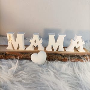Mama Schriftzug Mama Schriftzug, Persönliches Geschenk für Mama