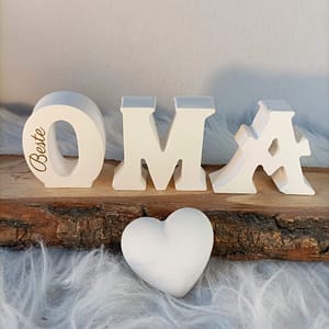 Oma Schriftzug Oma Schriftzug