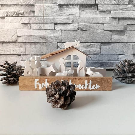 Mini Krippe für ein Fest voller Magie