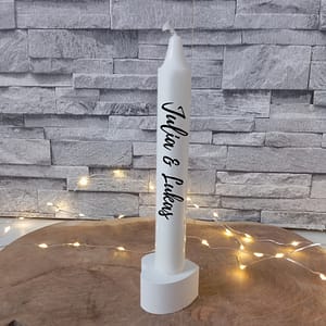 Hochzeitskerzen mit Namen Hochzeitskerzen mit Namen